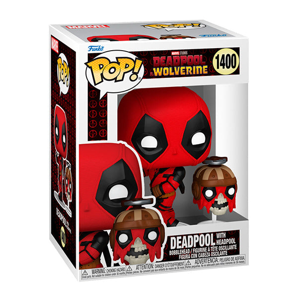 Deadpool & Wolverine: Funko Pop Deadpool with Head 1400