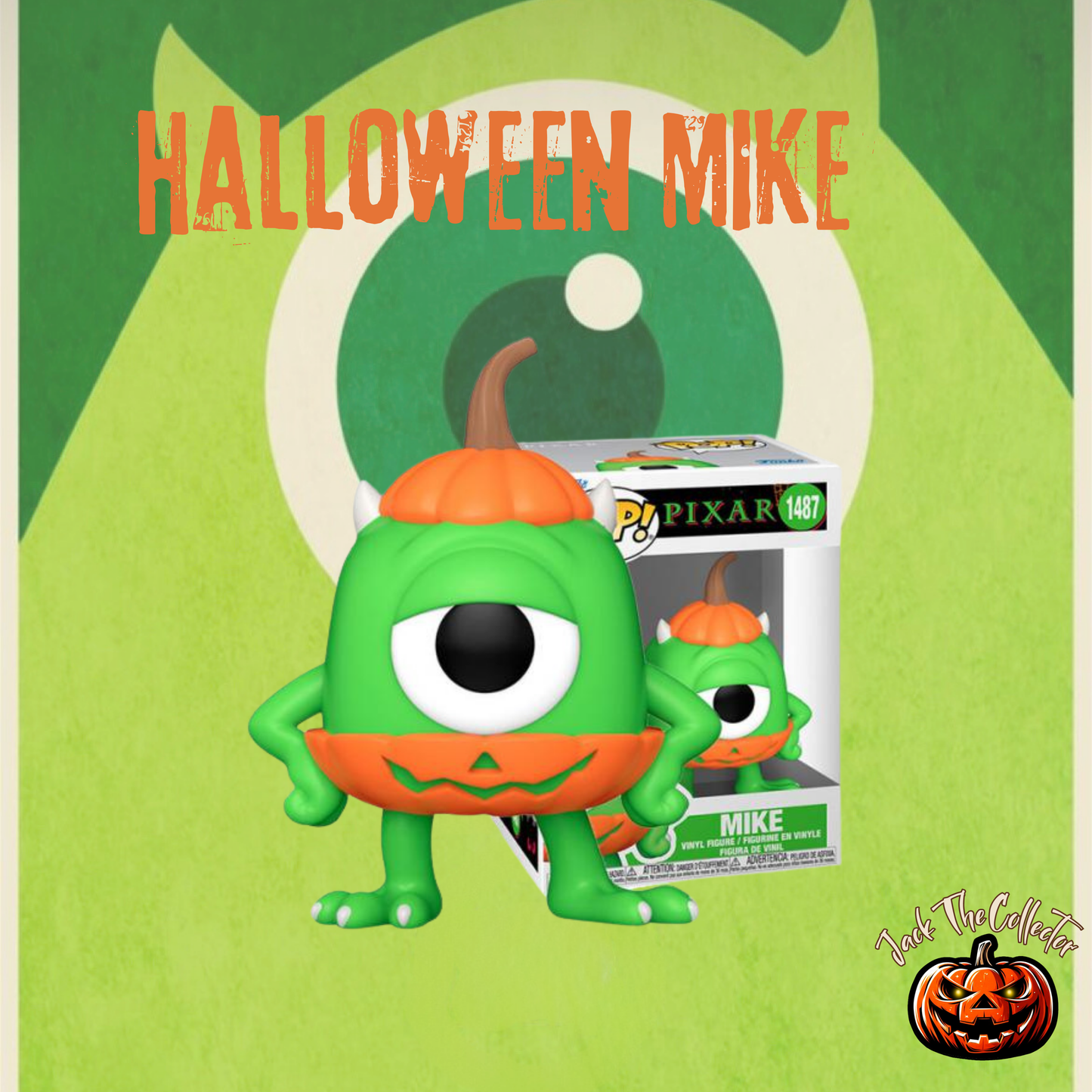 Funko POP! Pixar: Mike Halloween (1487)