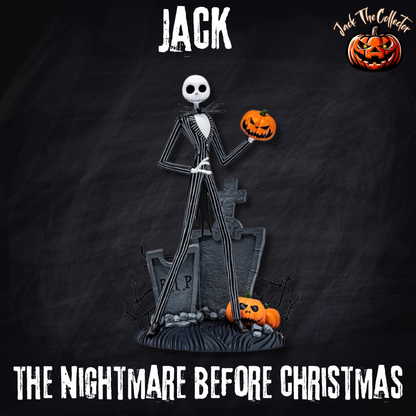 The Nightmare Before Christmas: Statua Jack Scary Smiling Face