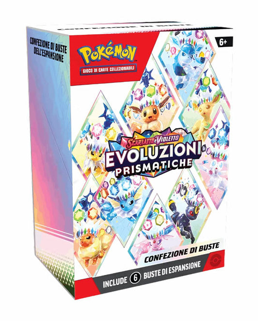 Pokémon: Bundle 6 buste Evoluzioni Prismatiche ITA