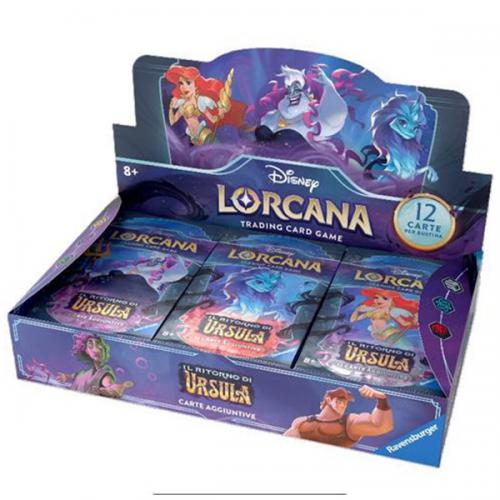 Lorcana Box 24 buste: Il Ritorno di Ursula ITA