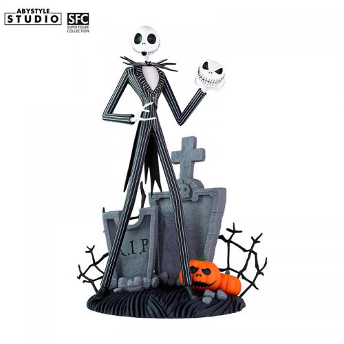 L'Étrange Noël de Monsieur Jack : Statue effrayante de Jack au visage souriant