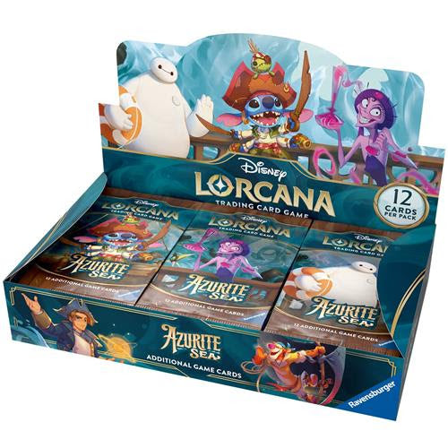 Lorcana: Azurite Sea box 24 buste ENG