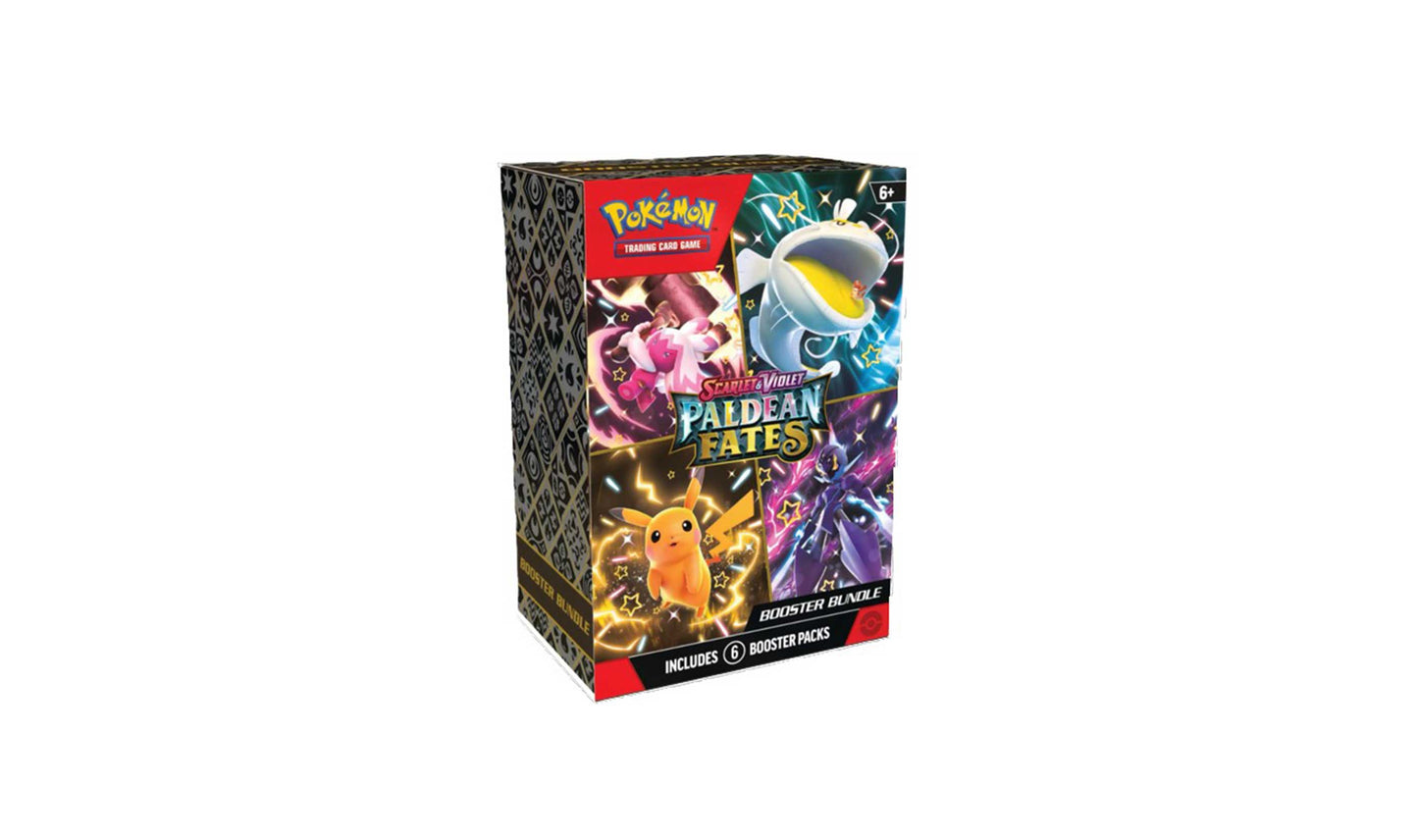 Pokémon: Paldean Fates box 6 buste ENG